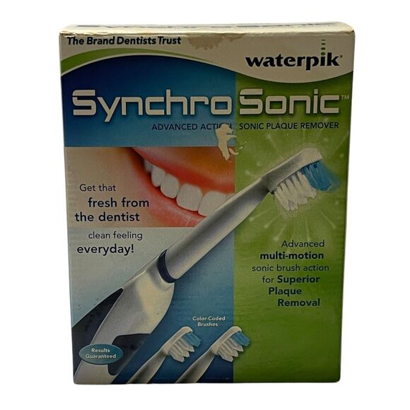 Waterpik Other - Waterpik Synchro Sonic Plus DT-400 Advanced Action Sonic Plaque Removal Brush